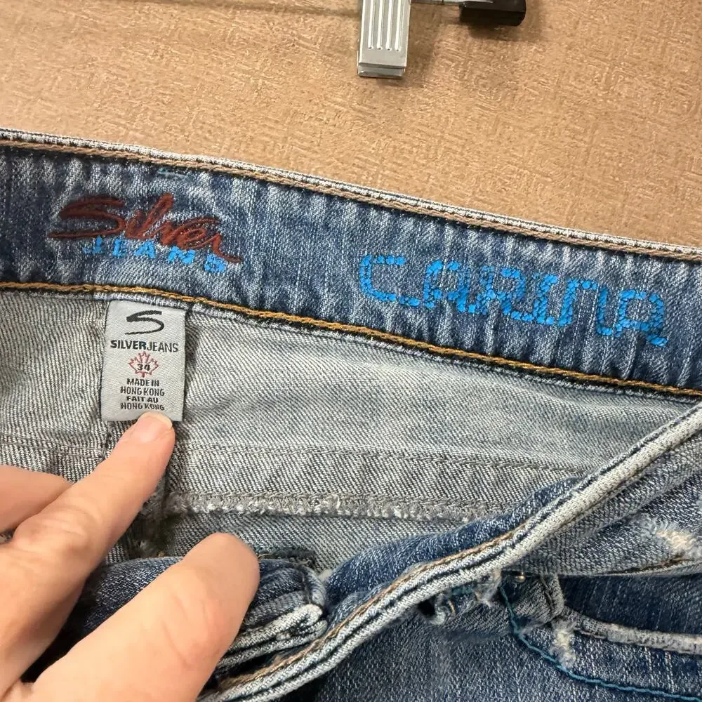 Silver Jeans Carina Women's Size 34/33 Jeans - Picture 3 of 8